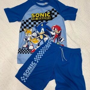 H&M Blue Sonic the Hedgehog Matching Set